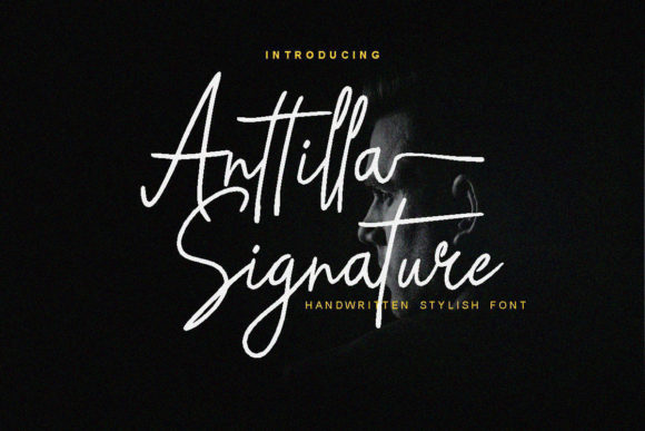 Anttilla Signature: A Refined Script Font for Digital Branding