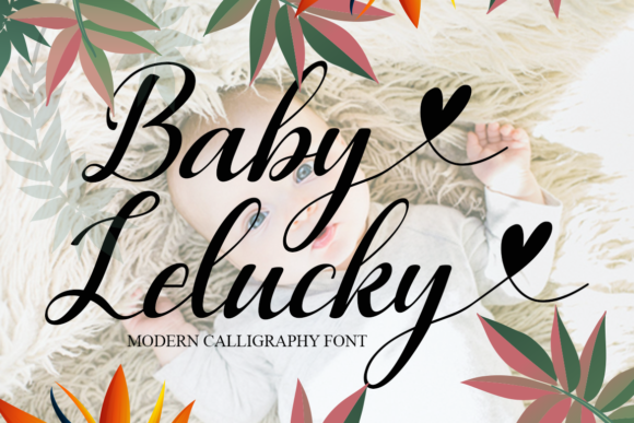 Baby Lelucky: A Handwritten Font That Feels Like a First Draft—But Better