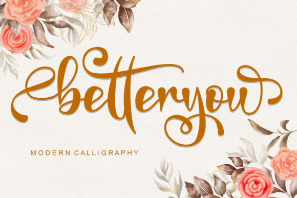 Betteryou Font: A Handwritten Display Typeface for Campaign Impact