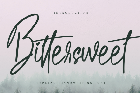 Bittersweet Handwritten Font for Crafters & Sellers
