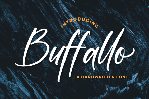 Buffallo: A Stylish Handwritten Font