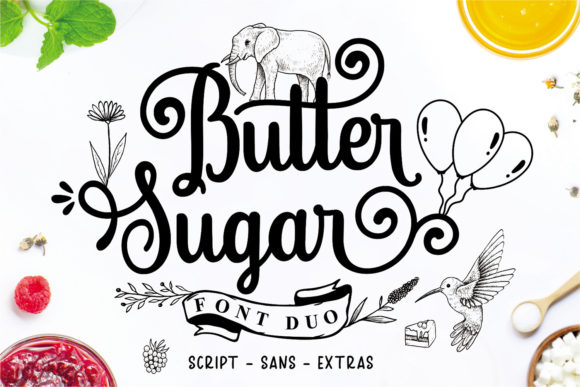 Butter Sugar: A Handwritten Font That Feels Like Home