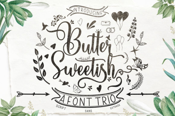 Butter Sweetish: A Font for Creative Web Projects