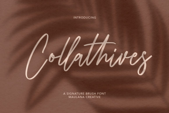 Collathives: A Font That Speaks Volumes