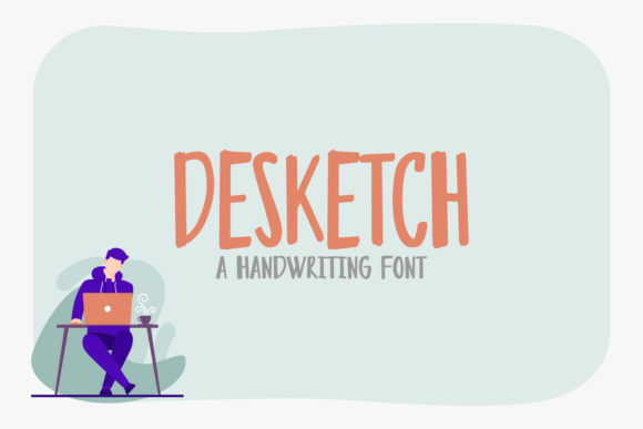 Desketch Handwritten Font for Crafters & Sellers