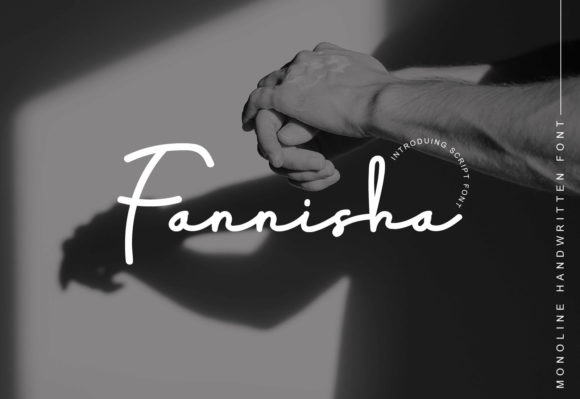 Fannisha: A Handwritten Font for Creative Web Design