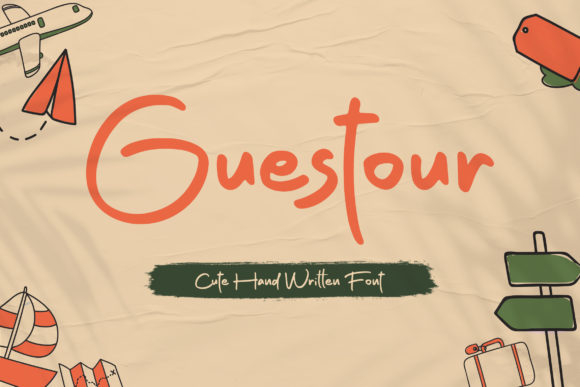 Guestour: A Sweet Handwritten Font That Elevates Your Brand