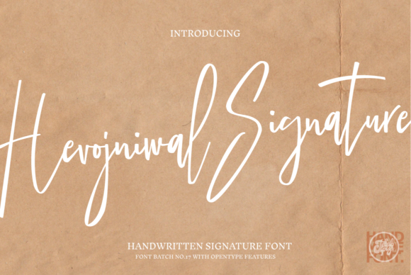 Hevojniwal Signature: A Premium Script Font