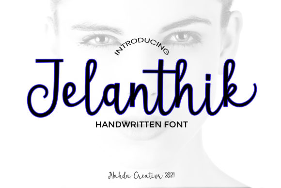 Jelanthik: A Refined Script Font for Thoughtful Branding