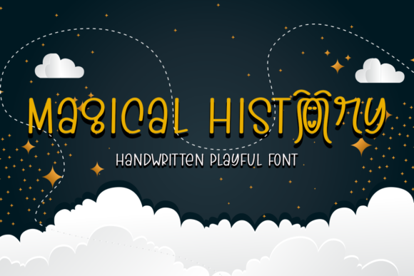 Magical History Font for Creative Projects