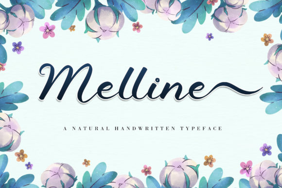 Melline: A Romantic Font for Business Branding