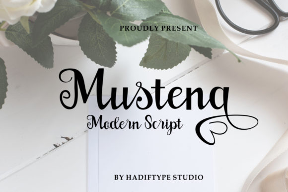 Mustena: A Handwritten Font That Elevates Digital Branding