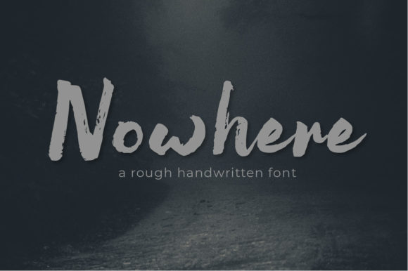 Nowhere: A Bold Font for Campaign Clarity