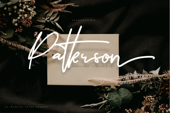 Patterson: A Playful Script Font for Scroll-Stopping Marketing