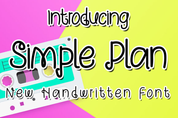 Simple Plan Font for Business